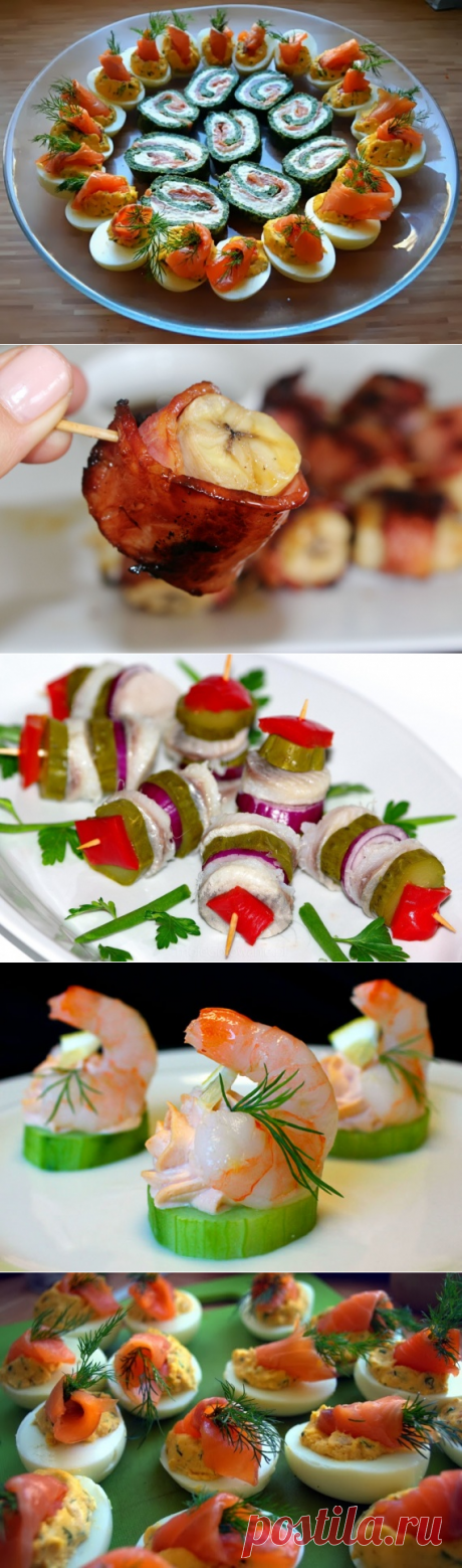 Рецепт Закуски на Новый год 2016 - пошаговый рецепт приготовления с фото | Закуски и бутерброды | La-Minute - кулинарные рецепты