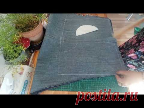 DIY / ТАКУЮ Я ЕЩЁ НЕ ШИЛА СУМКУ  / ДВЕ СУМКИ В ОДНОЙ СУМКЕ / СТАРЫЕ ВЕЩИ /УТИЛИЗАЦИЯ