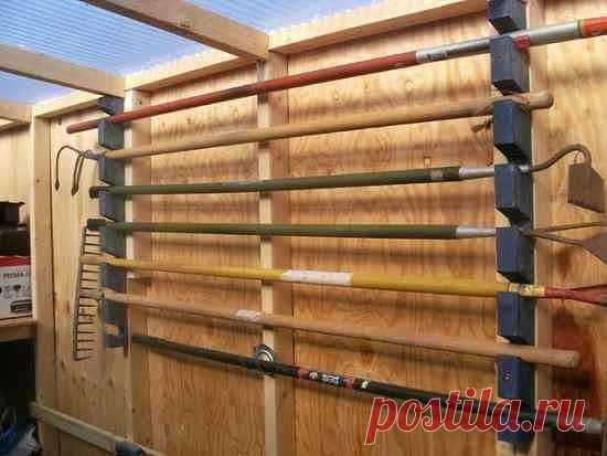 Варианты хранения инструмента на даче — Сделай сам, идеи для творчества - DIY Ideas