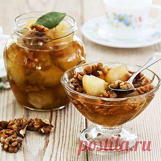 Варенье из яблок с грецкими орехами в мультиварке, заготовка. Пошаговый рецепт с фото на Gastronom.ru