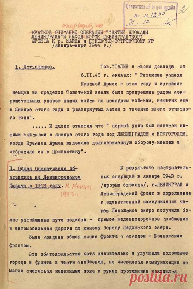 Ленинград выстоял и победил!