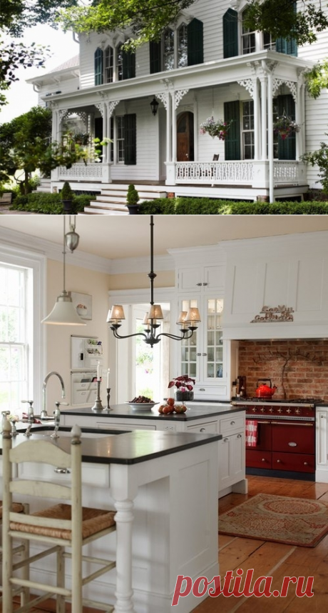 Уютный загородный дом - Дизайн интерьеров | Идеи вашего дома | Lodgers