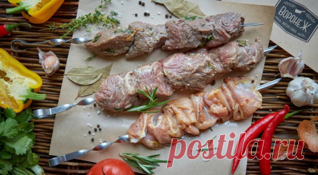 Говяжий шашлык в чайном маринаде, пошаговый рецепт с фото
