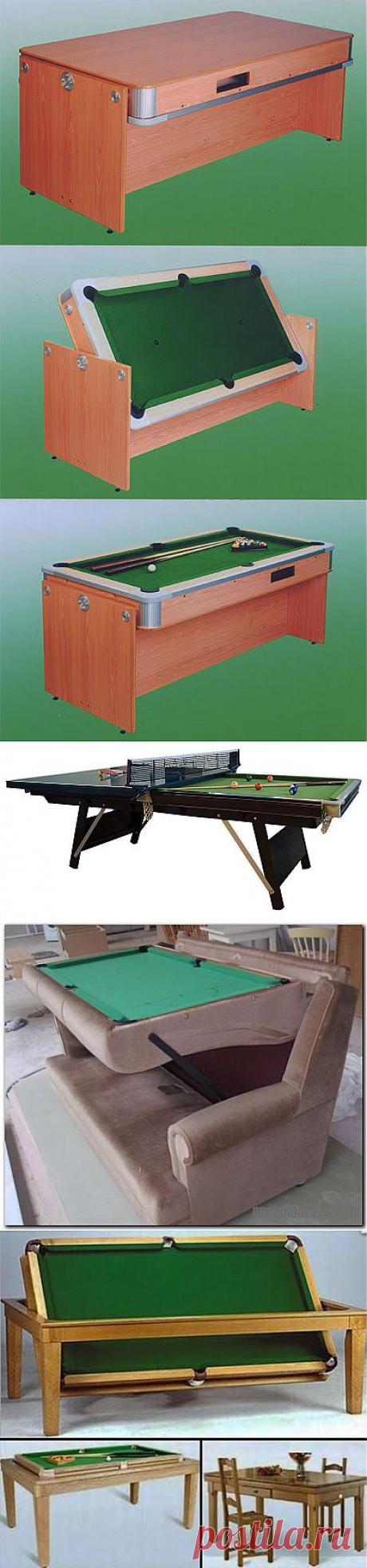 Оригинальные идеи столов - poolbuilding