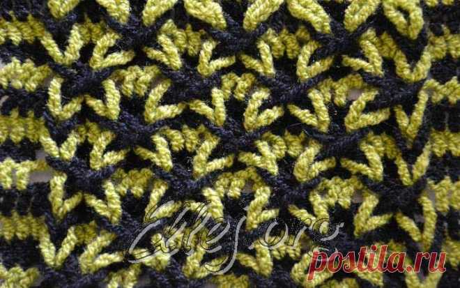 Узор Польская звезда | Crochet by Ellej | Crochet by Ellej | Вязание крючком от Елены Кожухарь