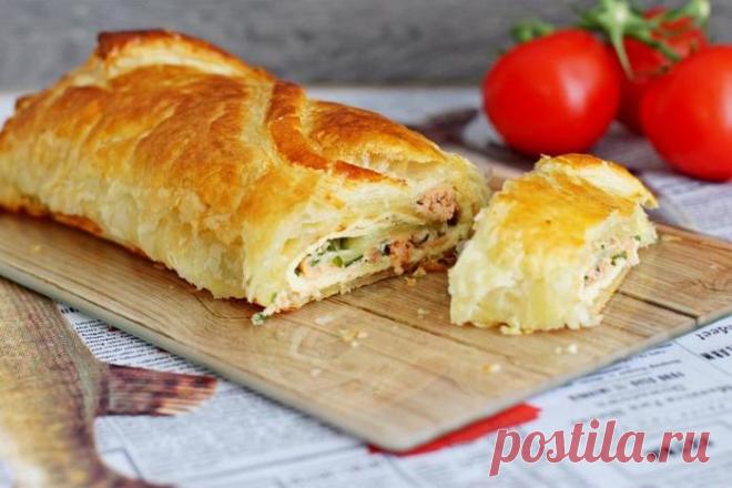 РУЛЕТ ИЗ СЁМГИ И ОМЛЕТА