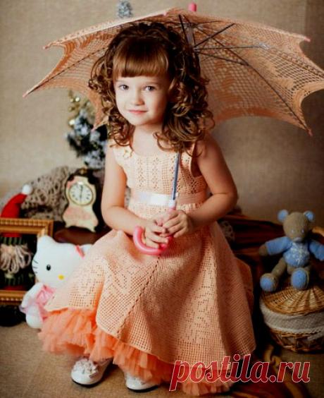 Платье и зонт для девочки "Мечта"