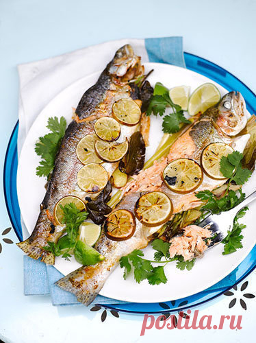 Рыба на гриле