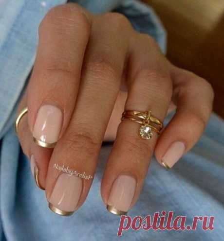 (1) Love the gold tipped manicure! | &quot;Fashions fade, style is eternal.&quot; —…