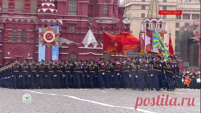 Парад, посвященный Дню Победы. Москва. Красная площадь. 9 мая 2021 года