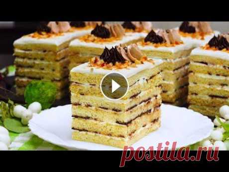 ТОРТ ПИРОЖНОЕ за 30 минут! &quot;ВОЗДУШНЫЙ Медовик&quot;  Вкуснейший лёгкий медовый торт без раскатки коржей! Получается очень нежным и мягким! Идеальный вариант на любой праздник. Понравится и детям и взросл...
