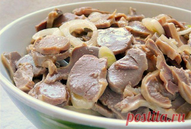 Как приготовить куриные желудки?