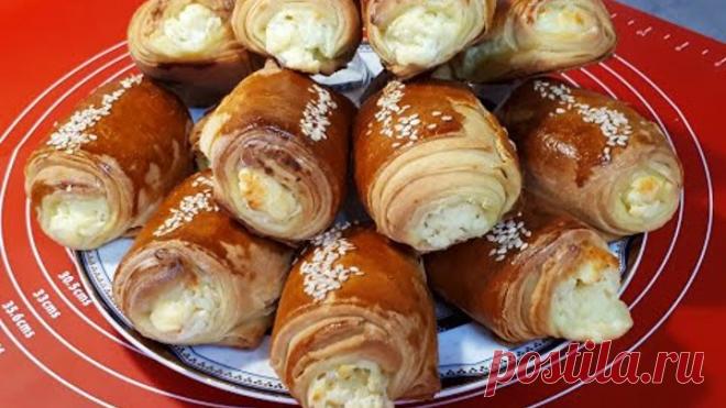 Я НАШЛА САМЫЙ ПРОСТОЙ БЫСТРЫЙ РЕЦЕПТ КАК ПРИГОТОВИТЬ СЛОЁНОЕ ТЕСТО НЕВЕРОЯТНО ВКУСНАЯ ВЫПЕЧКА К ЧАЮ