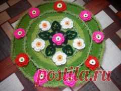 Ковры и сидушки (ТОЛЬКО со схемой, ссылкой или описанием в комментариях, иначе – удаляю!!!)