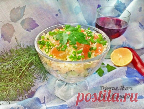 👌 Салат с сёмгой, рецепты с фото Салаты с солёной красной рыбкой – это всегда вкусно и празднично.

Сегодня я приготовила замечательный, вкусный, хрустящий и легкий салат с сёмгой. На мой взгляд, тут нет ничего...