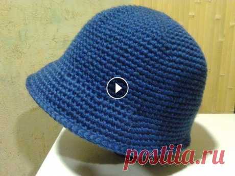 Шляпка крючком. Crochet cap. Amigurumi. Crochet.  Амигуруми. Одежда крючком. Поблагодарить меня за работу можно по ссылке To thank me for the work, you can link to Подписывайтесь на мой канал. Нажмите на колокольчик и будет пол...