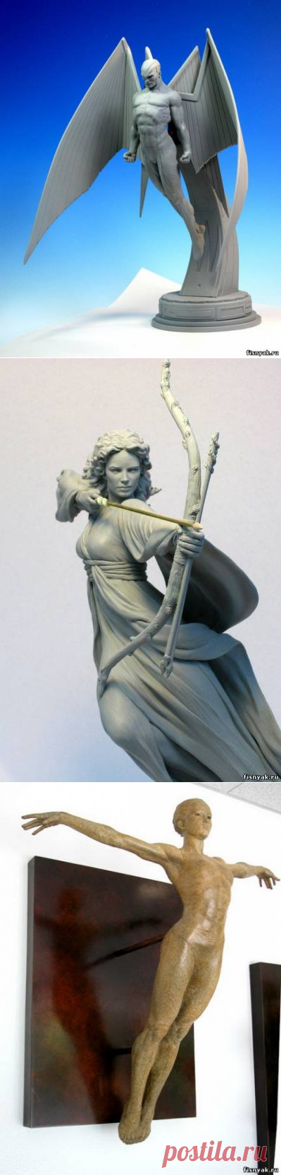 Скульптуры Марка Ньюмана - премьера,знаменитости,креатив,рецепты