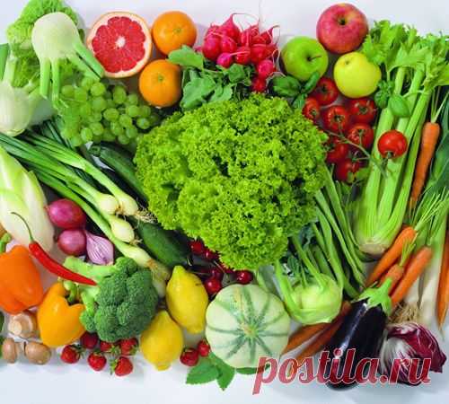 Как  от химии на фруктах и овощах