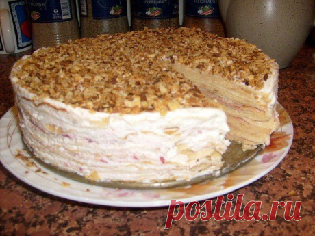 Блинный тортик &amp;raquo; Кулинарные рецепты