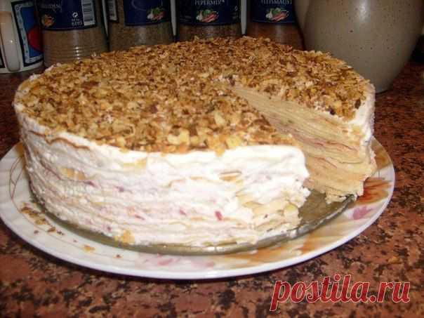 Блинный тортик &raquo; Кулинарные рецепты