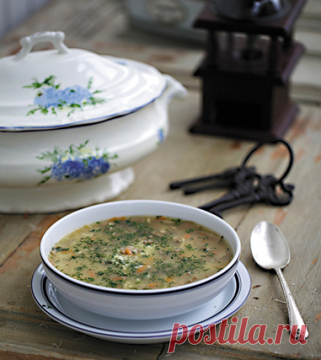 Суп из пшена с лесными грибами — Фактор Вкуса
