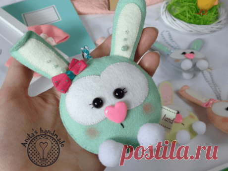 Мастерская рукоделия ручной работы Аниты: мы медленно входим в праздничное настроение - чувствовали пасхальные украшения