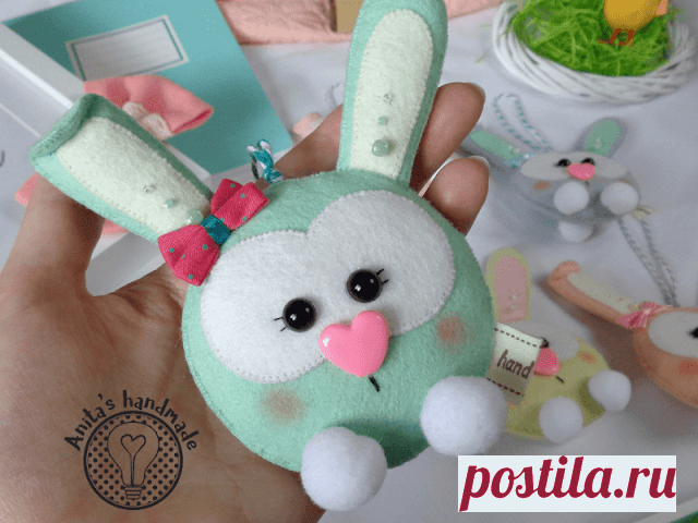 Мастерская рукоделия ручной работы Аниты: мы медленно входим в праздничное настроение - чувствовали пасхальные украшения