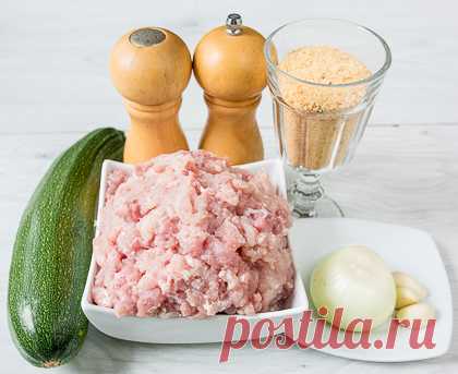 Пошаговый фото-рецепт кабачково-куриных котлет | Вторые блюда | Вкусный блог - рецепты под настроение