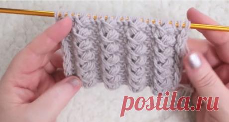 Шикарнейший узор – Мастер класс (Вязание спицами) – Журнал Вдохновение Рукодельницы