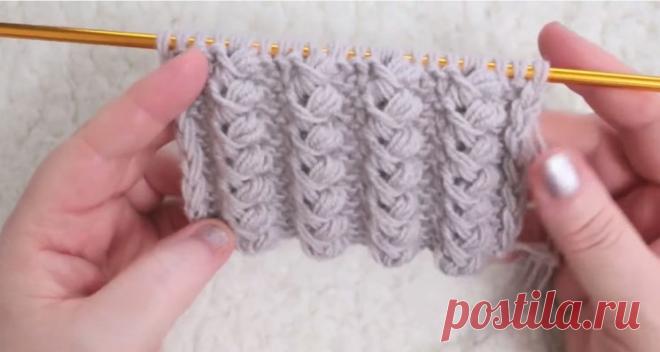 Шикарнейший узор – Мастер класс (Вязание спицами) – Журнал Вдохновение Рукодельницы