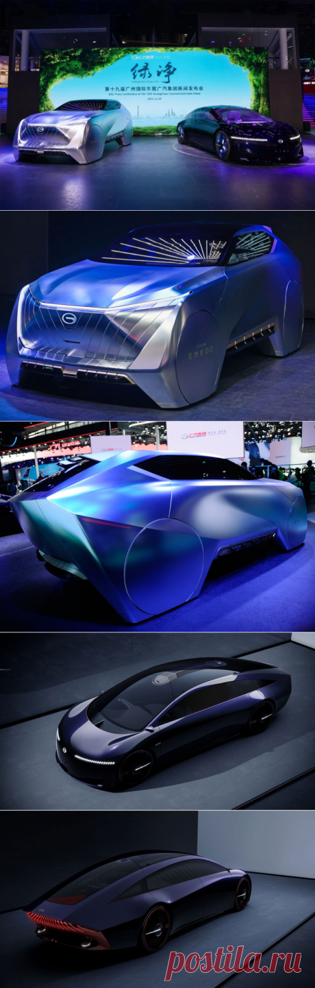 Китайские шоу-кары Vision Emkoo и Time от Trumpchi