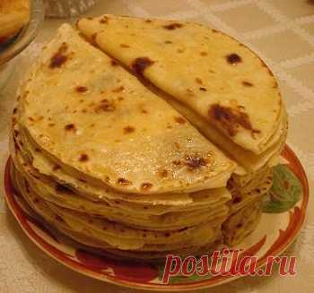 Лепешки на любой вкус