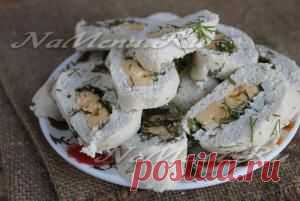 Домашняя колбаса из куриного филе
