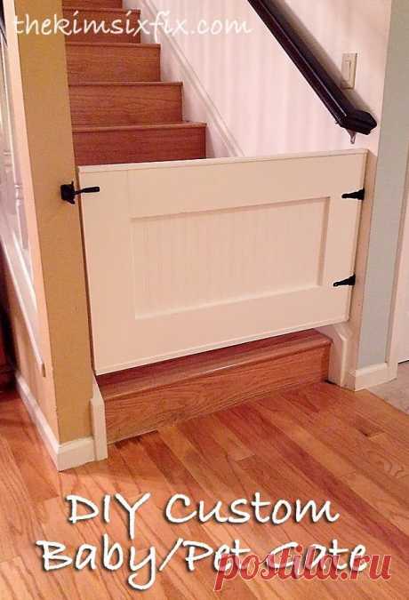 Easy Custom DIY Baby Gate