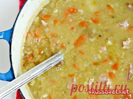 Гороховый суп с ветчиной