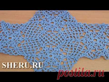 How To Make Crochet Octagons  Урок 36 часть 2 из 2 Шестиугольный вязаный крючком мотив