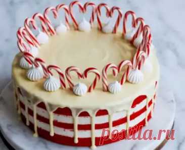 Рецепт торта красный бархат