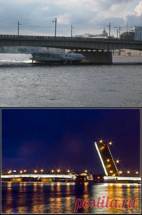 Разводные мосты Санкт-Петербурга . Литейный мост.