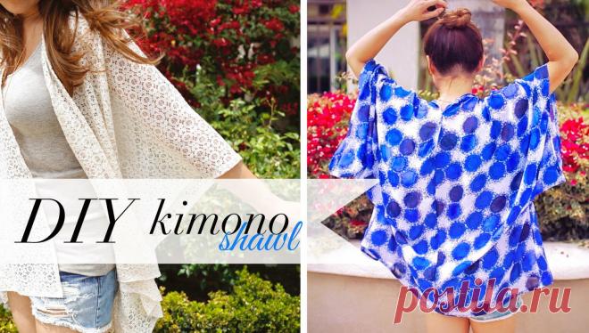 KoloDIY: Кимоно-накидка своими руками