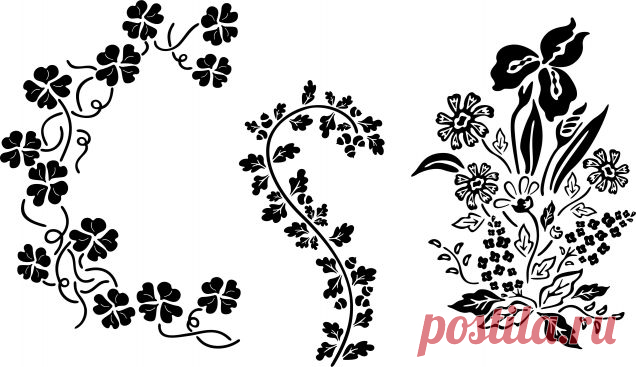 Немного трафаретов / Декор / Интересные идеи декора