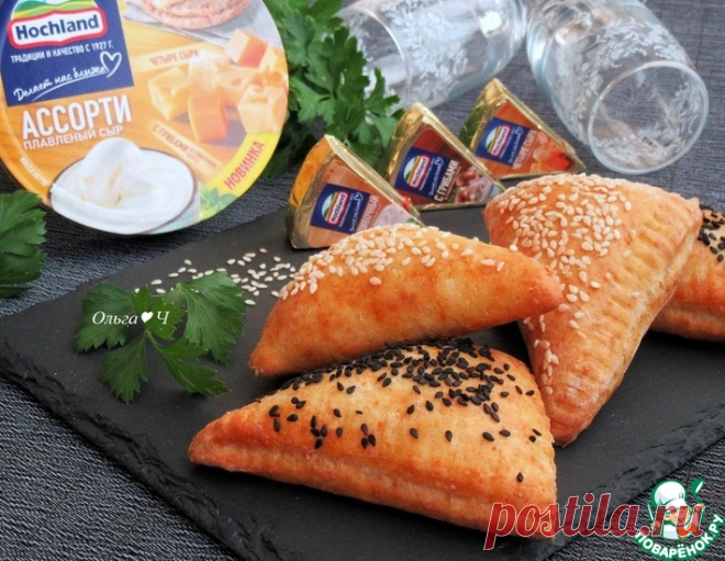 Творожные пирожки с сыром 