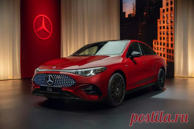 Mercedes-Benz CLA EV 2026: четырехдверного купе входит в третье поколение