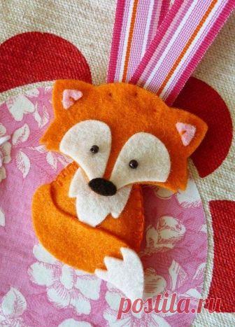 «Мягкий лисенок из фетра своими руками» — карточка пользователя katia.kirsanova2018 в Яндекс.Коллекциях