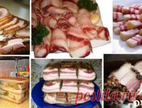 Сало – рецепты соления в домашних условиях / Простые рецепты