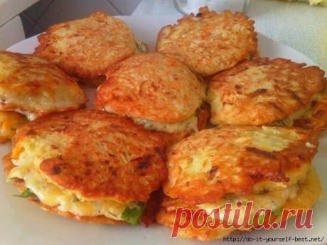 Кабачковые оладьи
