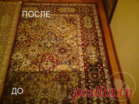 Как почистить ковер в домашних условиях |