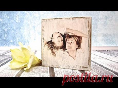 Вживление фотографии.