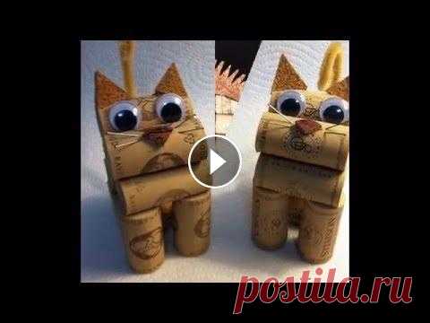 Поделки из пробки-группа Звери. Сегодня пойдет речь:Каких замечательных зверей,животных.Можно смастерить,сделать поделку из корковых пробок. Тем более что этот материал с каждым праз...