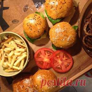 Булочки для бургера - кулинарный рецепт