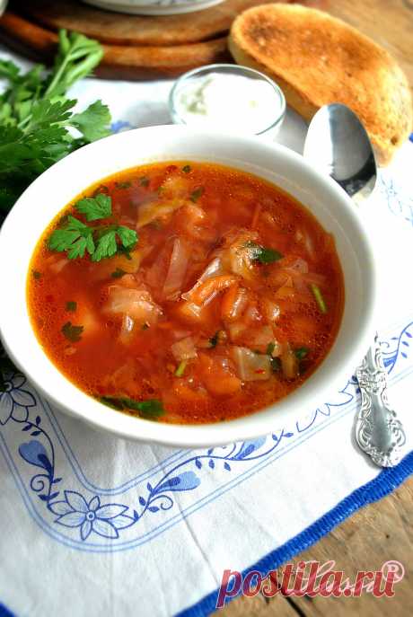Руски борш ( вегетариански вариант) / Classic Borscht Recipe